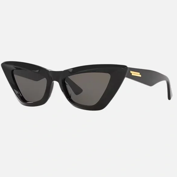 BOTTEGA VENETTA Black Cat-Eye Sunglasses - Picture 1 of 10